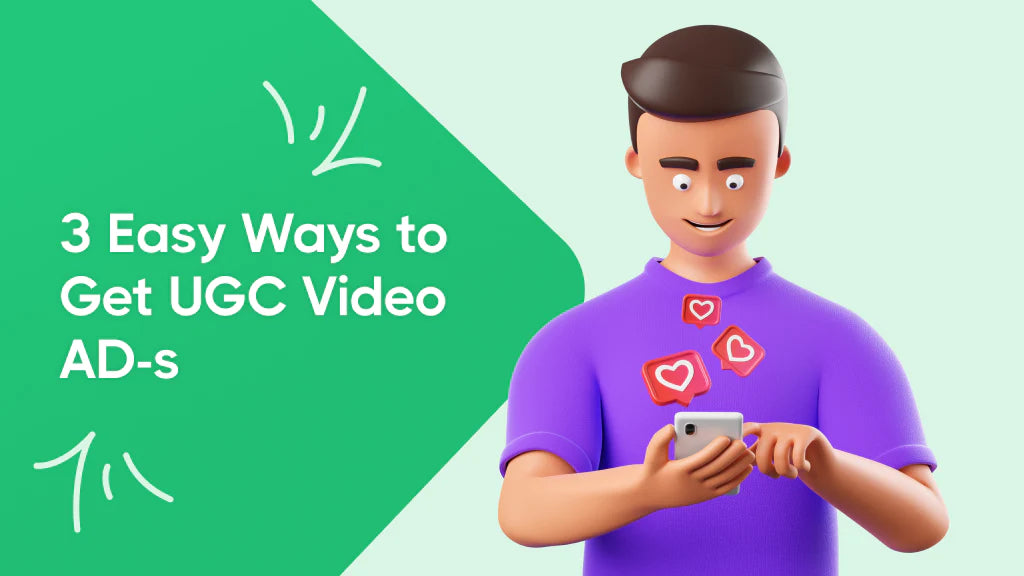 top 3 easiest ways how to get ugc video ads shopify dropshipping ecommerce store website online shop business adsellr services buy ugc video ads online tiktok facebook ads services video editing agency marketing reddit reviews