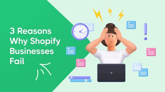 Top 3 reasons why dropshipping stores fail low conversion rate adsellr dropshipping ecommerce marketing agency press release service ugc video ads