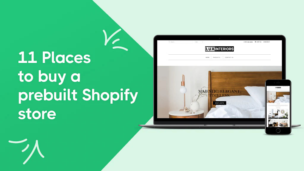 Prebuilt Shopify Dropshipping Stores For Sale